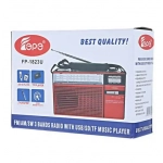 Επιτραπέζιο ραδιόφωνο retro FP-1823U FM/AM/SW/USB/SD/TF κόκκινο