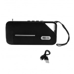 Φορητό ηχείο Bluetooth με ραδιόφωνο TF, USB, και ηλιακό πάνελ SY-959-B μαύρο