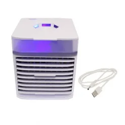 Φορητό Mini Air Cooler – Κλιματιστικό USB με LED φωτισμό