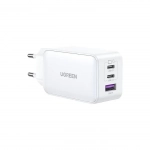 Φορτιστής GaN UGREEN CD244 65W PDx2+QC4.0 Λευκό 15334