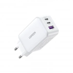 Φορτιστής GaN UGREEN CD244 65W PDx2+QC4.0 Λευκό 15334