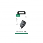 Φορτιστής GaN UGREEN CD294 45W Dual PD Space Grey 90573