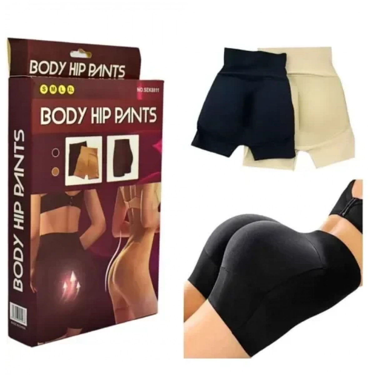 Γυναικείο Pants εσωρούχων ενισχυτικό γλουτών Large μπεζ Body Hip - Image 3