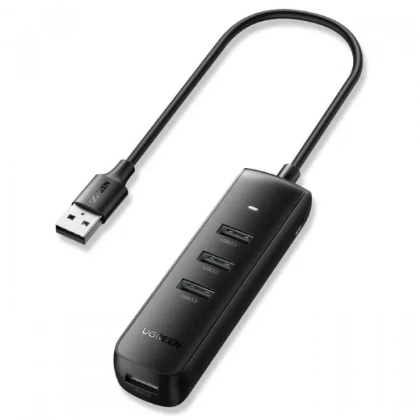 Hub USB 3.0 UGREEN CM416 80657 Μαύρο