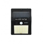 Ηλιακό φωτιστικό 25 SMD LED IP65 με ανιχνευτή κίνησης FOYU FO-TA003 – μαύρο