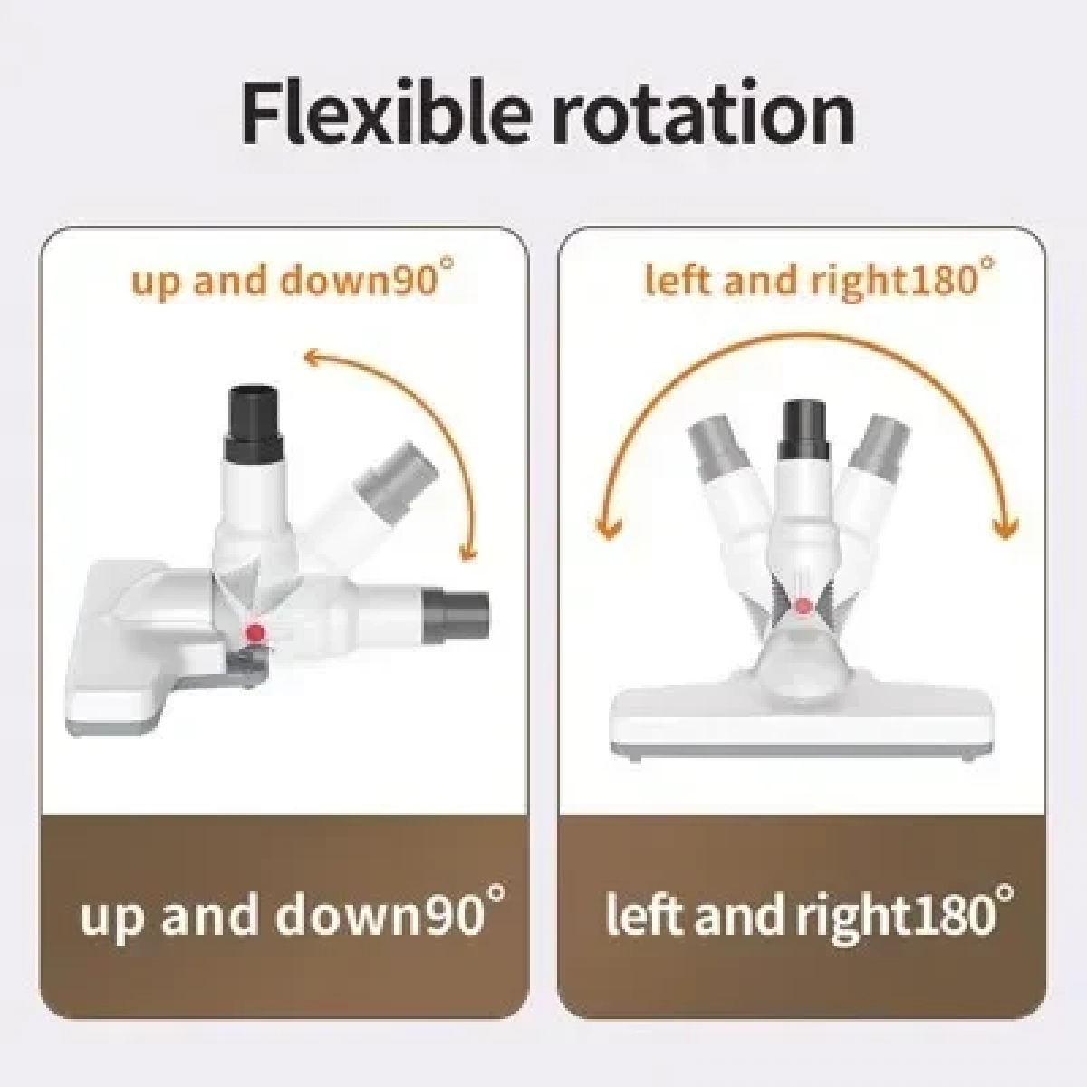 Ασύρματη Επαναφορτιζόμενη USB Μίνι Ηλεκτρική Σκούπα Στικ με Προέκταση Λευκή