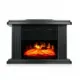 Mini Τζάκι Αερόθερμο με Εφέ Φλόγας–Flame Heater 1000W