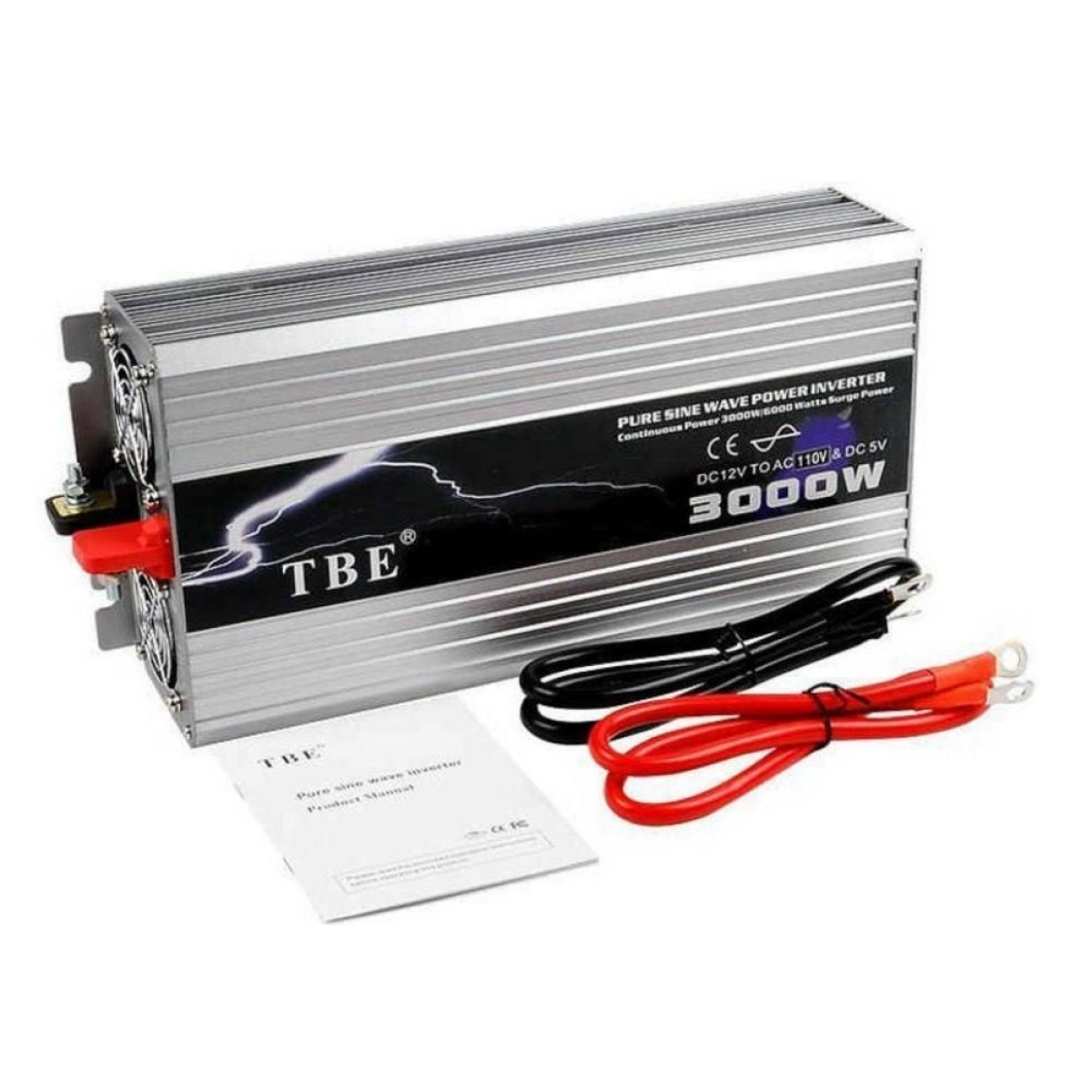 Inverter καθαρού ημιτόνου 12V 3000W ΤΒΕ T12P3000