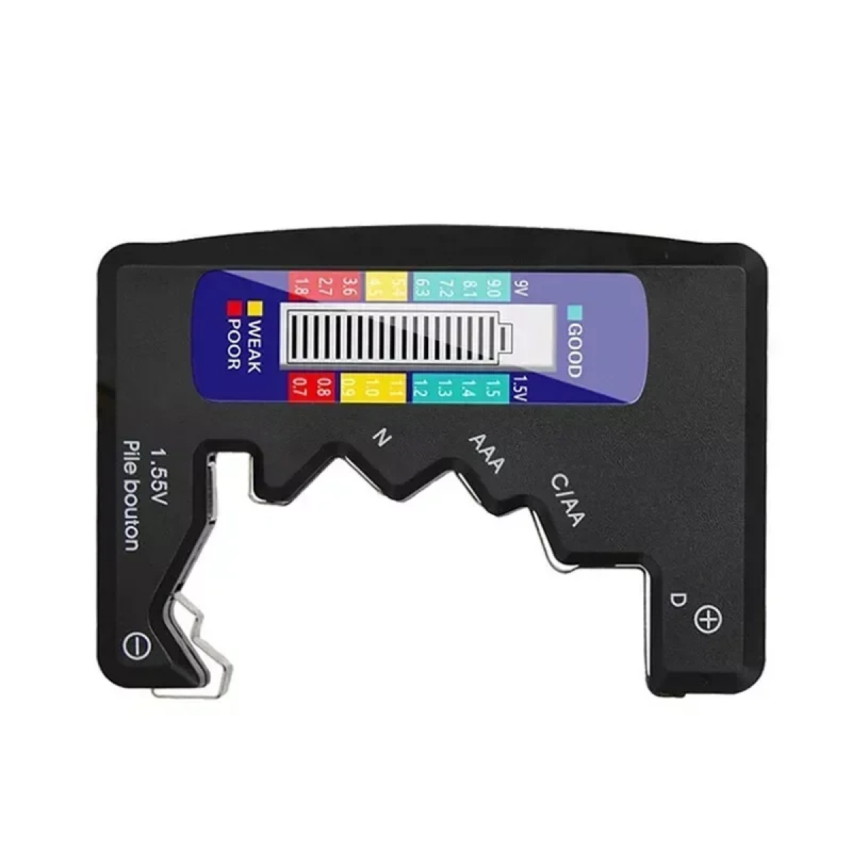 Ψηφιακό Battery Tester με υποδοχή C/AA-AAA-N-D 1.5-9V DT-886