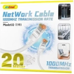 Καλώδιο δικτύου ethernet 20m U/UTP Cat.5e Q-T141 Andowl - Image 2