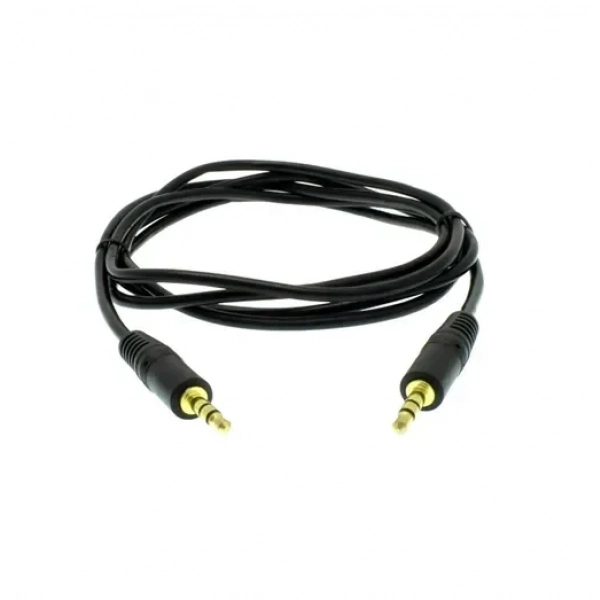 Καλώδιο ήχου AUX Jack 3.5mm σε Jack 3.5mm Stereo 1.5m TR-2036 μαύρο