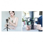 Λάμπα LED Light φωτογραφικής κάμερας 6500K με φωτεινότητα 860lm Puluz - Image 4