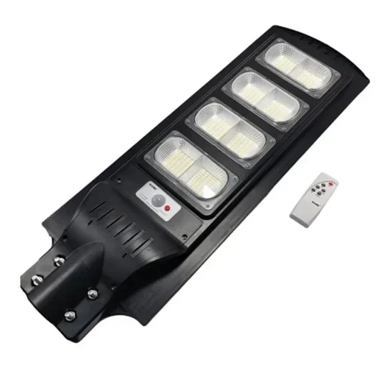 Αδιάβροχο ηλιακό επιτοίχιο φωτιστικό LED 200W 25600LM με αισθητήρα κίνησης, φωτοκύτταρο & τηλεχειριστήριο Rixme RZ-0085A-200W