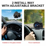Οθόνη OBD2 Smart Car HUD Gauge ψηφιακή P6 AL