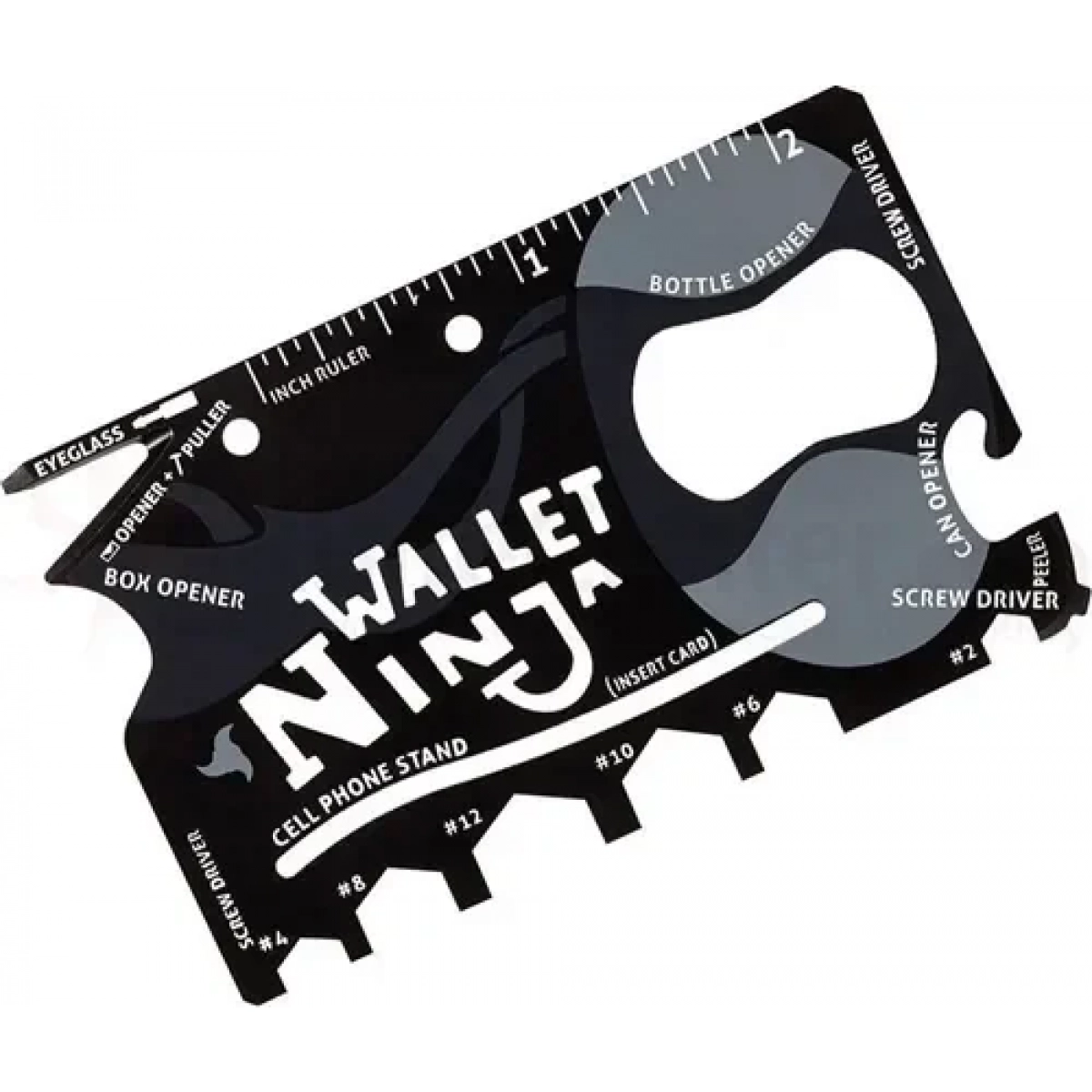 Πολυεργαλείο πορτοφολιού – κάρτα 18 σε 1 Ninja Wallet - Image 4