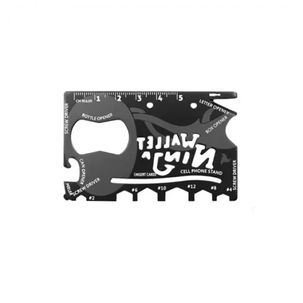 Πολυεργαλείο πορτοφολιού – κάρτα 18 σε 1 Ninja Wallet