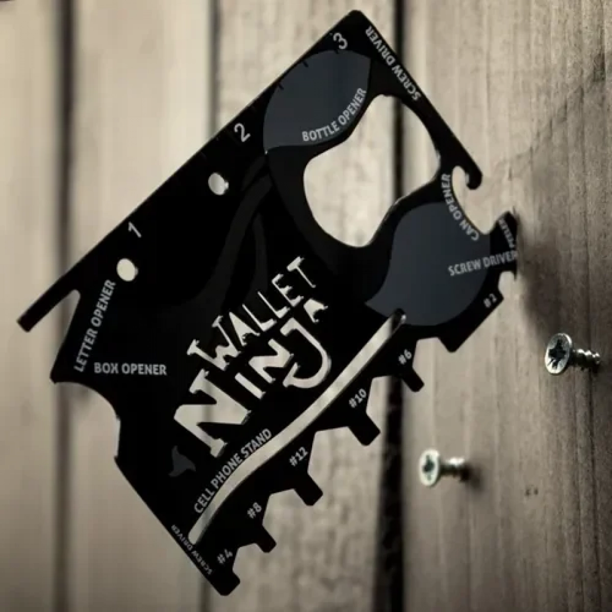Πολυεργαλείο πορτοφολιού – κάρτα 18 σε 1 Ninja Wallet - Image 8