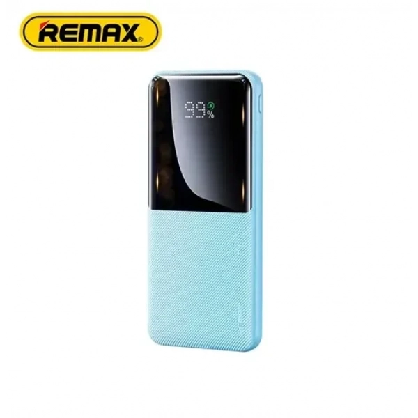 Powerbank γρήγορης φόρτισης 10000mAh 20W+22.5W με ενσωματωμένη οθόνη RPP-622 Remax γαλάζιο