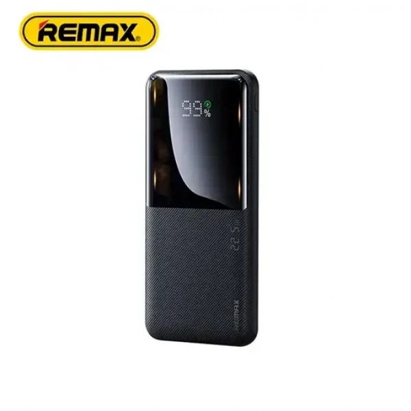 Powerbank γρήγορης φόρτισης 10000mAh 20W+22.5W με ενσωματωμένη οθόνη RPP-622 Remax μαύρο