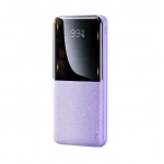 Powerbank γρήγορης φόρτισης 10000mAh 20W+22.5W με ενσωματωμένη οθόνη RPP-622 Remax μωβ
