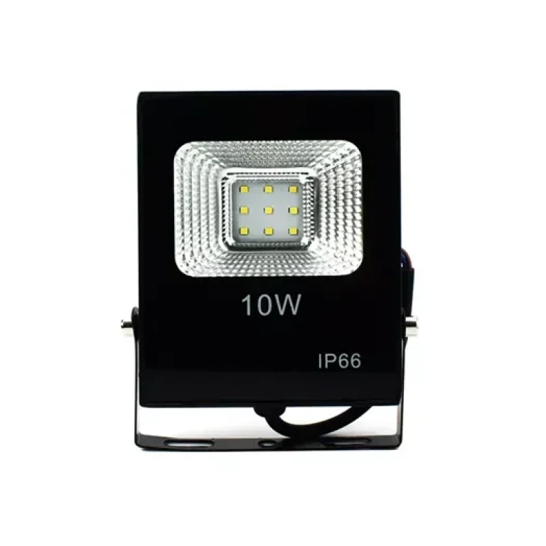 Προβολέας Flood Light LED SMD 10W AC85 – 265V IP66 λευκού φωτισμού LYLU LY-10W μαύρο