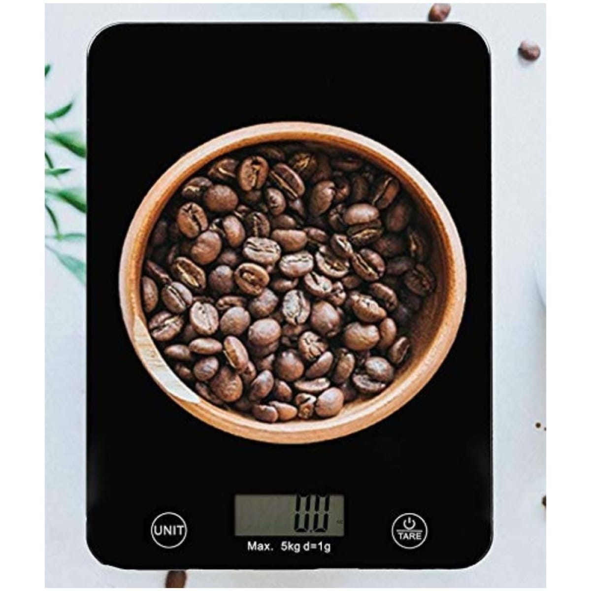 Ψηφιακή ζυγαριά κουζίνας 1gr/5kg TY-12 μαύρη