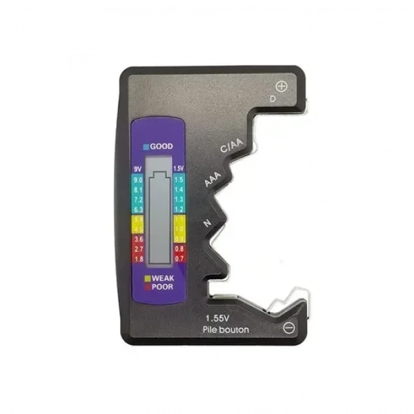 Ψηφιακό Battery Tester με υποδοχή C/AA-AAA-N-D 1.5-9V DT-886