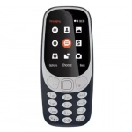 Κινητό τηλέφωνο Dual Sim 3310 Audio Jack FM Radio με οθόνη 1.8" LCD 320x240 QVGA Μπλε Σκούρο