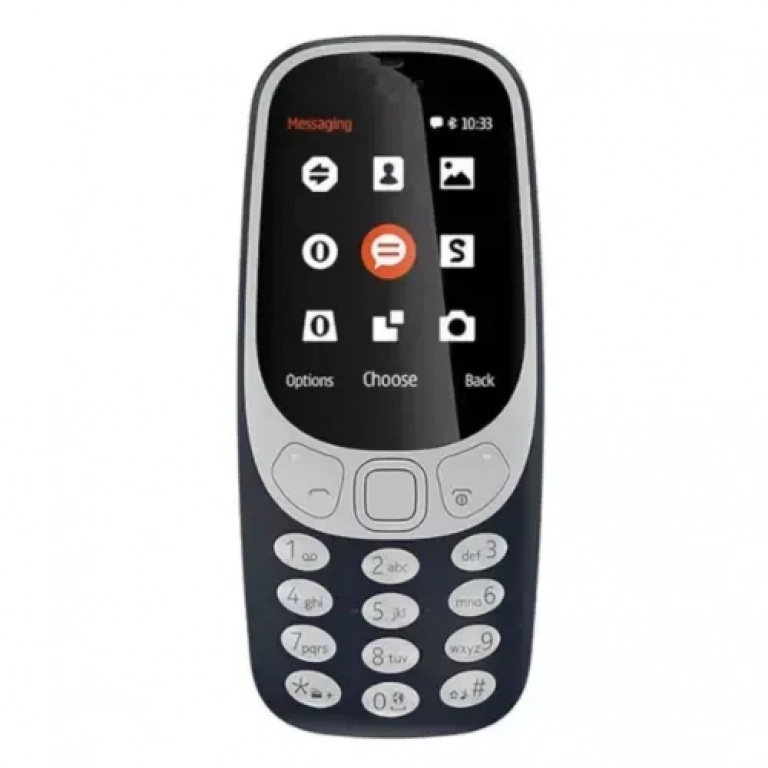 Κινητό τηλέφωνο Dual Sim 3310 Audio Jack FM Radio με οθόνη 1.8" LCD 320x240 QVGA Μπλε Σκούρο