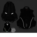 Σακίδιο πλάτης αναβάτη 48L Carbon Moto Centric μαύρο – μπλε - Image 4