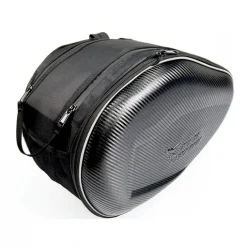 Σαμάρια μοτοσυκλέτας 58lt Moto Centric Saddle Bag Carbon σετ MC-0096 μαύρο