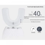 Ηλεκτρική οδοντόβουρτσα υπερήχων 360° για καθαρισμό και λεύκανση δοντιών Q-YS08 Andowl Λευκό