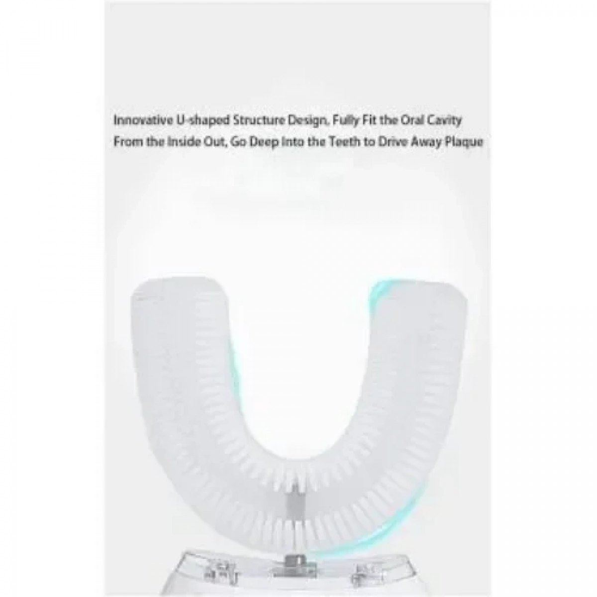 Ηλεκτρική οδοντόβουρτσα υπερήχων 360° για καθαρισμό και λεύκανση δοντιών Q-YS08 Andowl Λευκό