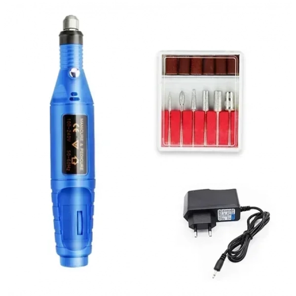 Τροχός νυχιών ρεύματος 20000rpm 9W M&P μπλε