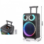 Andowl Σύστημα Karaoke με Ενσύρματo Μικρόφωνo Q-YX8000 σε Μαύρο Χρώμα