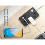 Πολύπριζο με 3 πρίζες και 4 θύρες φόρτισης USB Ldnio SC3412