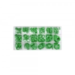 Σετ Λαστιχένιες Τσιμούχες Στεγανοποίησης O-Ring σε 18 Μεγέθη 270 Τεμάχια Πράσινες