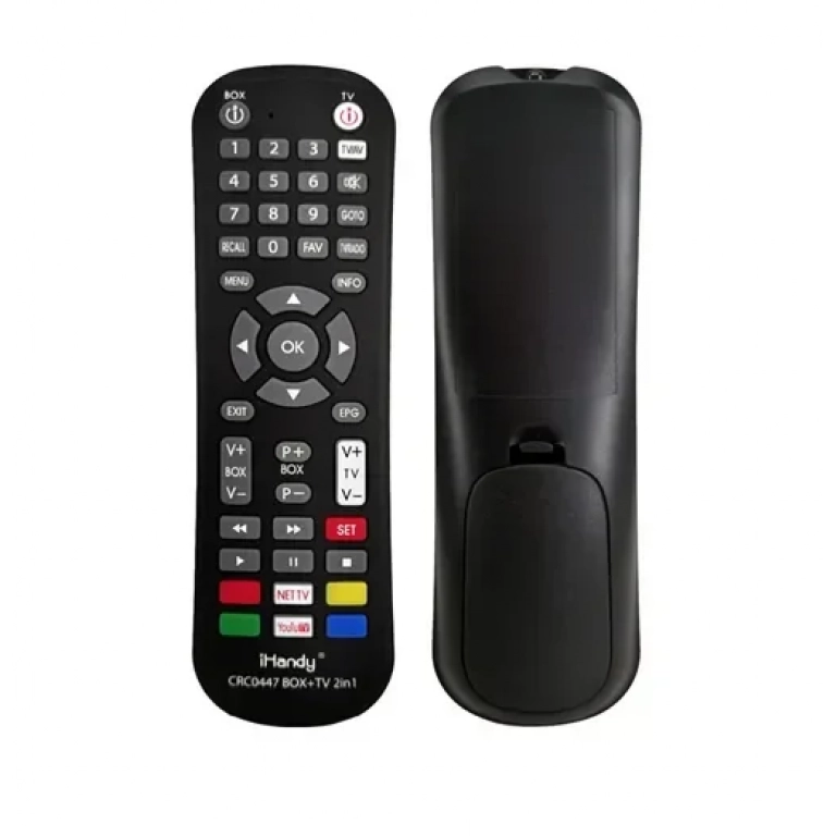 Universal τηλεχειριστήριο τηλεόρασης και TV Box iHandy CRC0447 μαύρο