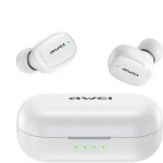 Ασύρματα ακουστικά Awei T13 Pro Earbud με θήκη φόρτισης λευκό