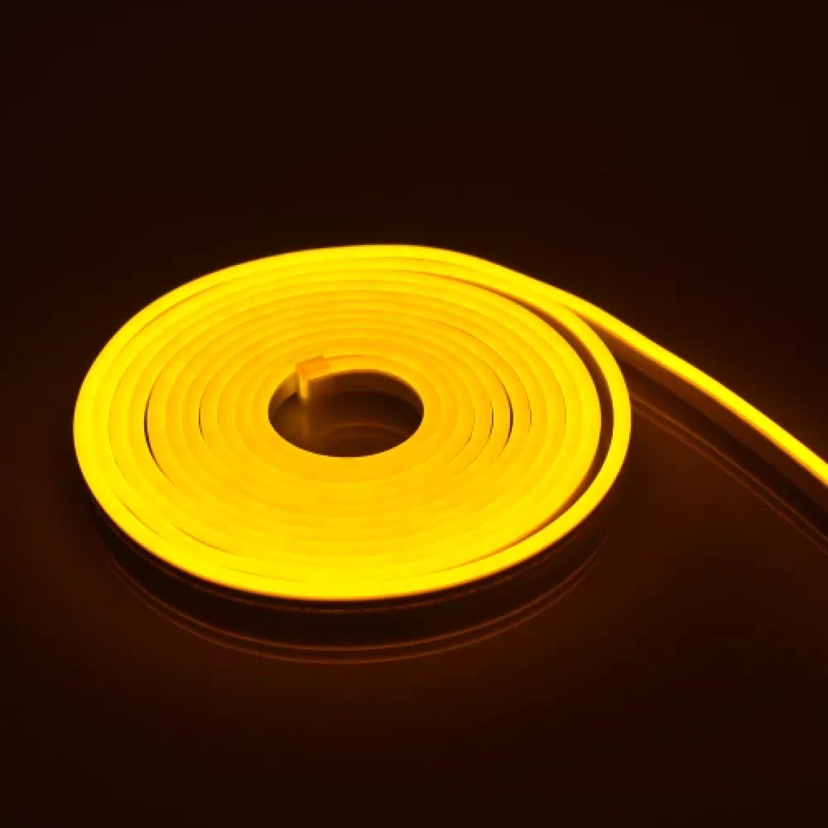 Ταινία LED Εξωτερικού Χώρου Σιλικόνης 5m Κίτρινου Φωτισμού IP65 Andowl Q-DT05