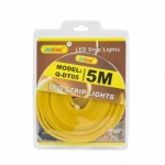 Ταινία LED Εξωτερικού Χώρου Σιλικόνης 5m Κίτρινου Φωτισμού IP65 Andowl Q-DT05