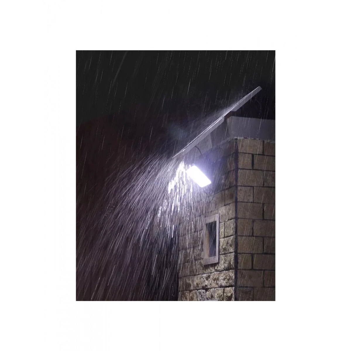 Αδιάβροχος ηλιακός προβολέας LED 300W IP66 με πάνελ & τηλεχειριστήριο