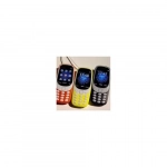 Κινητό τηλέφωνο Dual Sim 3310 Audio Jack FM Radio με οθόνη 1.8" LCD 320x240 QVGA Μαύρο