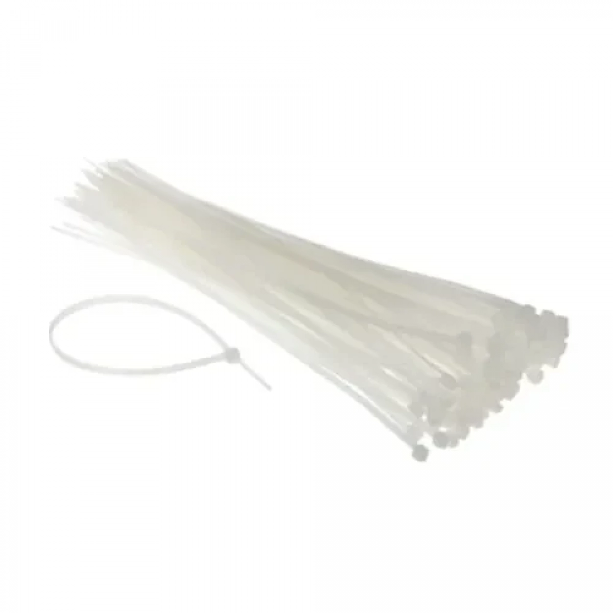 Δεματικά Καλωδίων (cable Ties) 4,8*300mm 100 Τεμάχια Λευκά