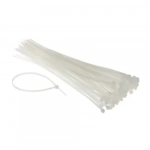Δεματικά Καλωδίων (cable Ties) 4,8*300mm 100 Τεμάχια Λευκά