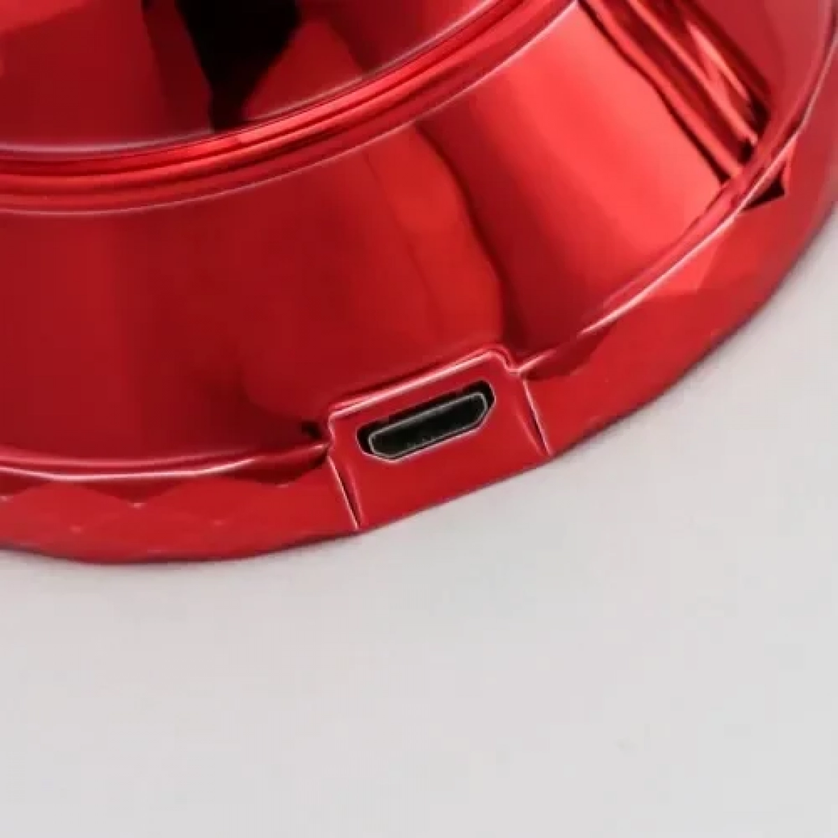 Διακοσμητική Λάμπα Λάβας Ανεμοστρόβιλος Rose LED USB Κόκκινο