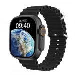 X8 Ultra Max 49mm Smartwatch με Παλμογράφο (Μαύρο)