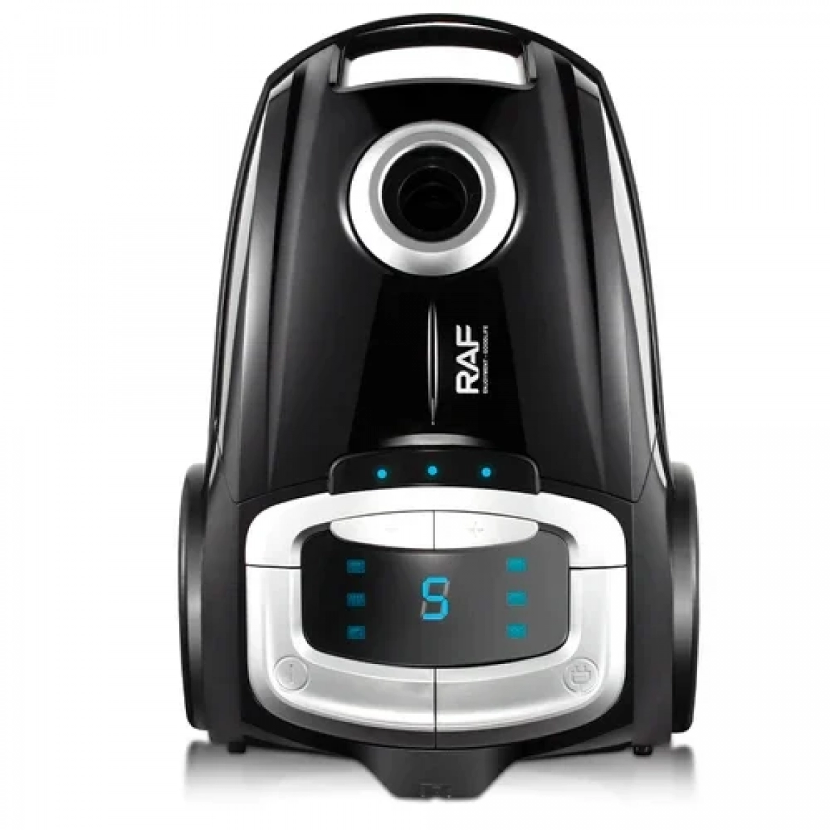 Raf Ηλεκτρική Σκούπα 2800W με Σακούλα 4lt Mαύρη R.8755