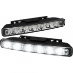 WJD LED-240 Αδιάβροχα Φώτα Ημέρας Αυτοκινήτου σε Σχήμα Μπάρας LED Universal 12V 5W 15cm 2τμχ