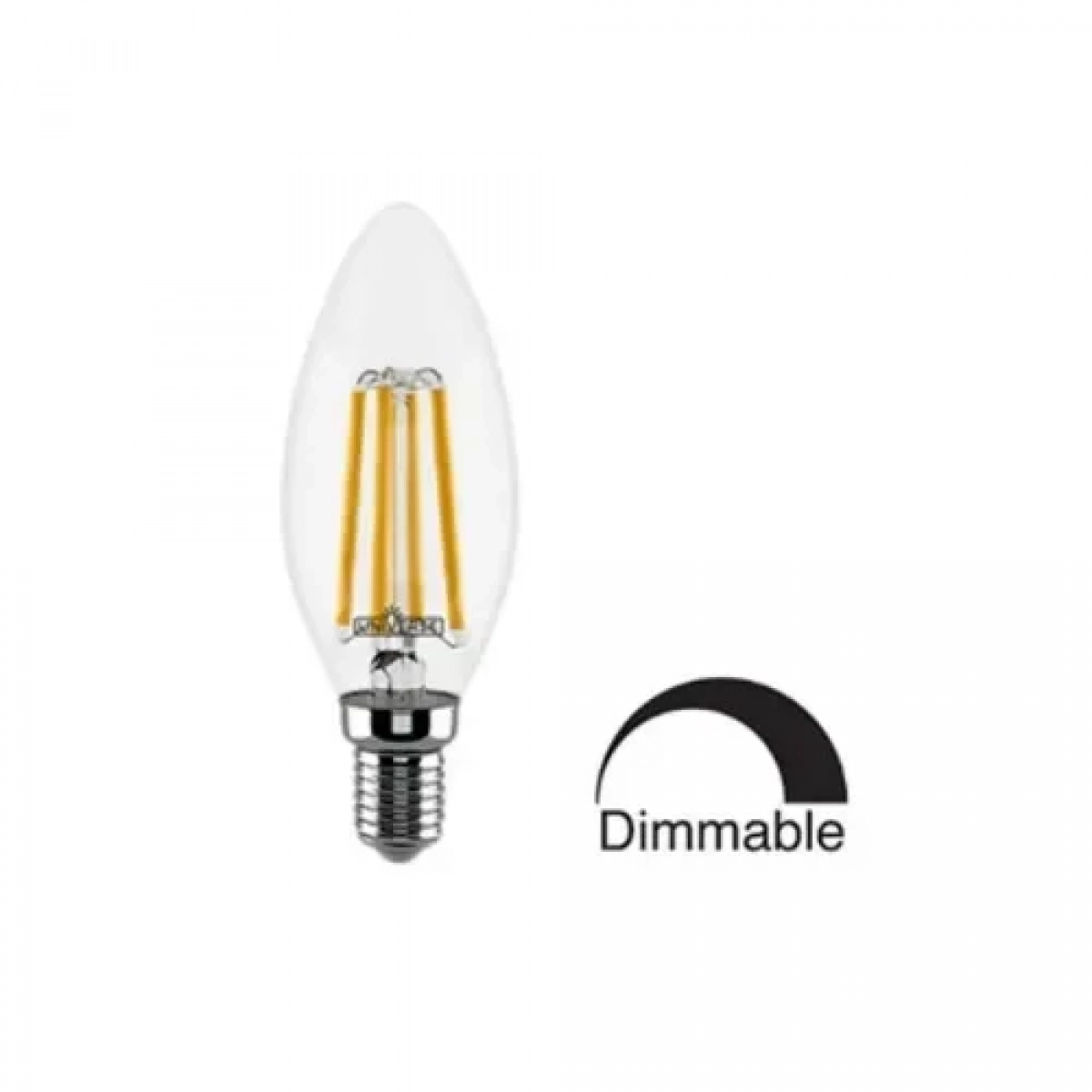 Λάμπα LED για Ντουί E14 6500K Ψυχρό Λευκό 440lm 4W Universo C35-TF